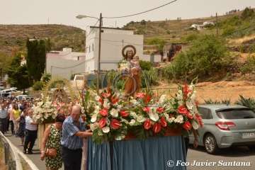 La Breña procesiona a sus patronos con la polémica de la gala Drag Queen aún latente (Foto Francisco Javier Santana)